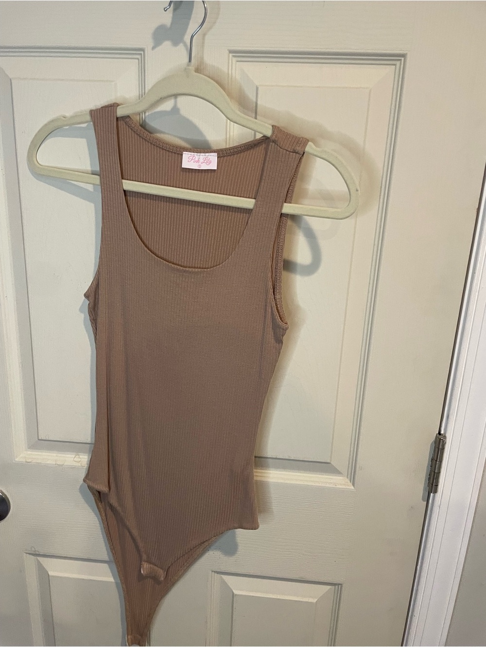 Bundle Ribbed Tank Bodysuit in Taupe - Women Intimates & Sleepwear
